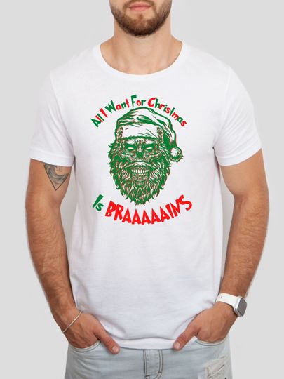 Discover Zombie Christmas Funny Holiday Shirt