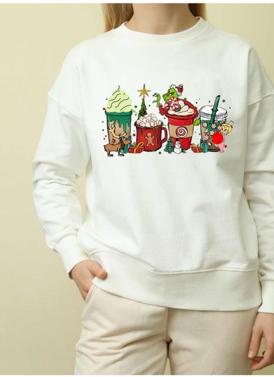 Discover Funny Christmas Sweater Featuring a Cartoon Character