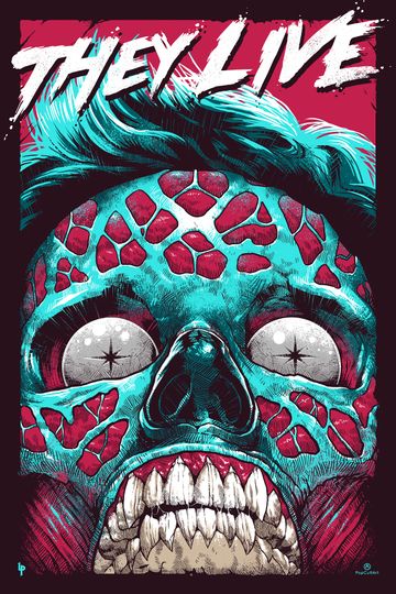 Discover They Live Film T shirt