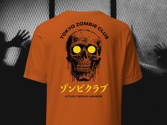 Discover Tokyo Zombie Club Halloween shirt | scary zombie | Funny halloween shirt | Japaneses style design | Tokyo