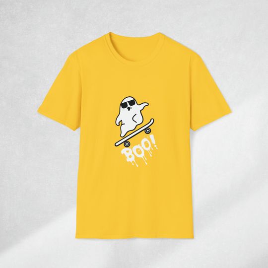 Discover T-Shirt Halloween, T- Shirt Ghost, T-Shirt Skateboarding
