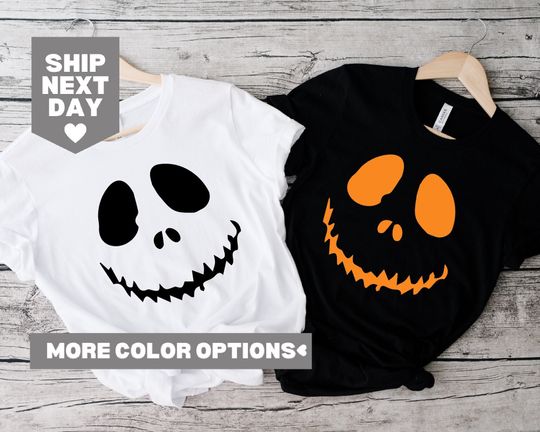 Discover Family Pumpkin Face Halloween Shirt