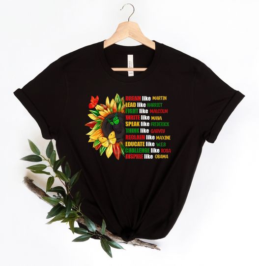 Discover Dream like Martin Juneteenth Shirt,Juneteenth shirt women,Black Culture, Black History,Black Lives Matter Tee,Melanin T-Shirt,Black Girl