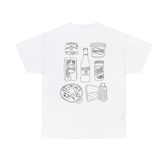 Discover The Arepas Tee - Black & White Edition | Venezuela Morrocoy Cotton Tee | Venezuelan T-Shirt | Beach T-Shirt | Venezuelan Clothing