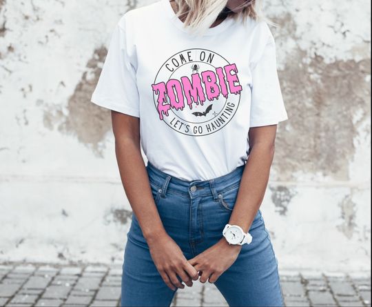 Discover Zombie Barbie Tee, Girly Halloween Shirt, Pinky Spooky Tshirt