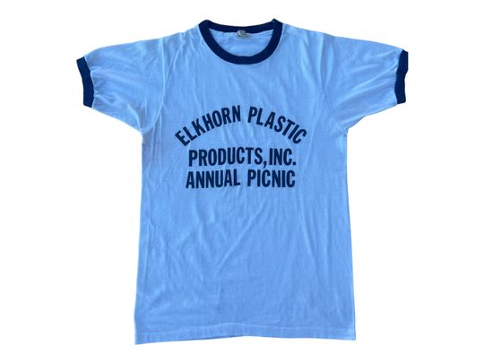 Discover Elkhorn Plastics ringer tee