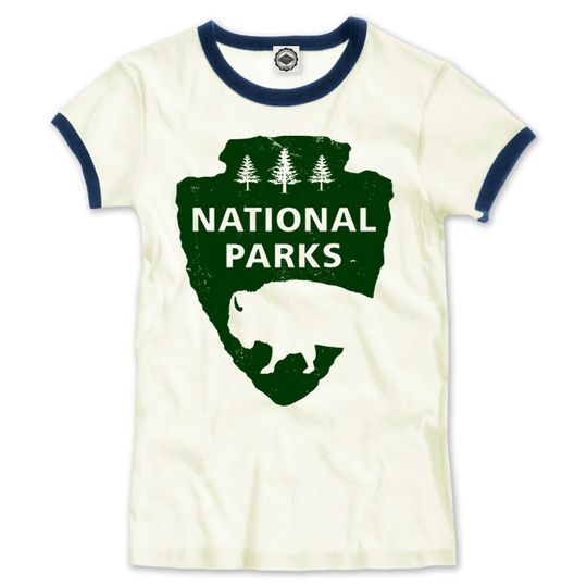 Discover National Parks Women's Ringer Tee
