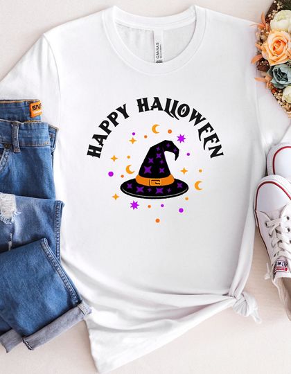 Discover Handmade Happy Halloween T-Shirt Gift
