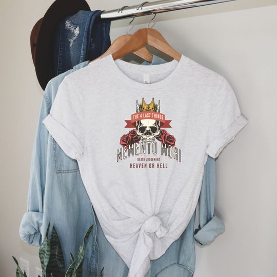 Discover Catholic Memento Mori Unisex T-Shirt