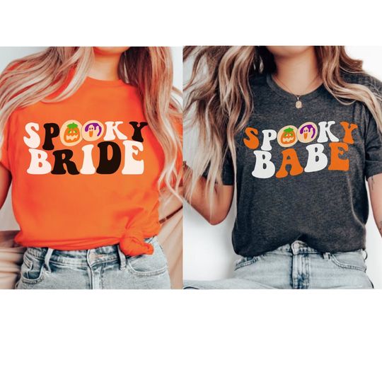 Discover Halloween Cookie Bride Bachelorette Shirt