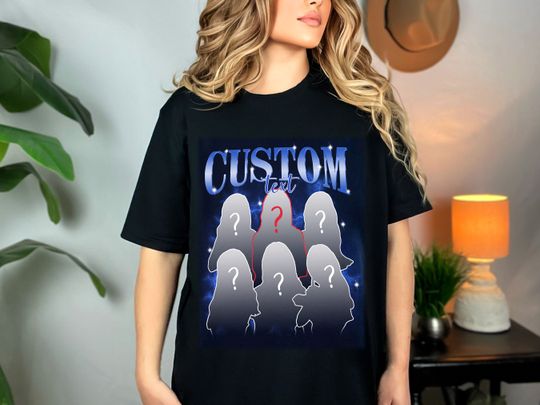 Discover Customizable Bootleg Unisex Shirt - Your Design Here