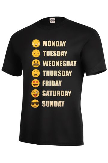 Discover Weekly Emoji Life EMOJI  T-Shirt Assorted Colors Kids Size S-XL At  123emmashirts