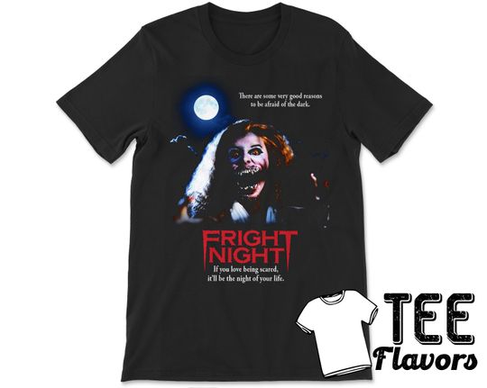Discover Fright Night Horror Vampire MovieTee / T-Shirt