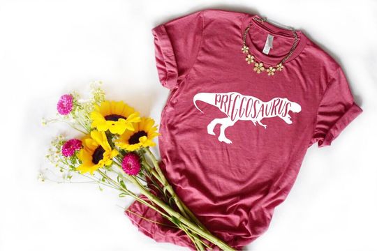 Discover Preggosaurus Funny Pregnancy Shirt - Maternity Reveal Tee