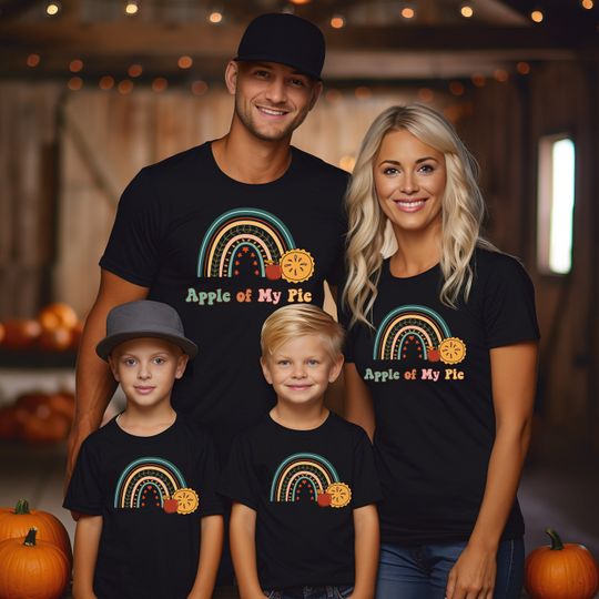 Discover Matching Fall Family Shirts for Thanksgiving