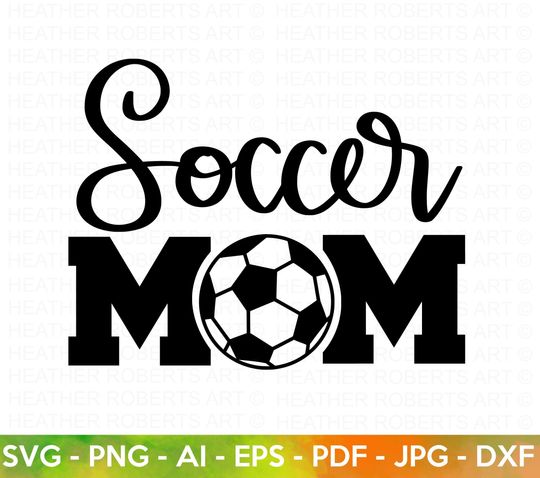 Discover Soccer Mom SVG Designs, Ideal for Crafting Projects