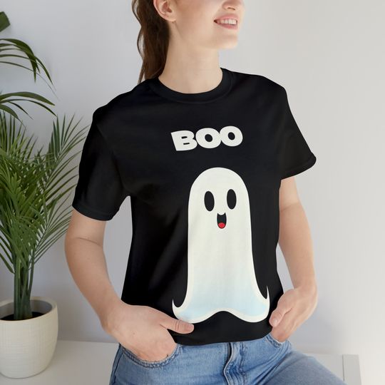 Discover Cute Ghost Halloween T-Shirt, Funny Gift