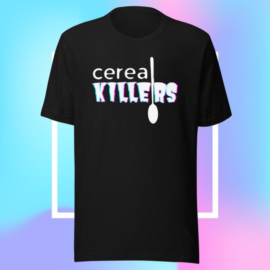 Discover Cereal Killers, CrossFit Competition or Race Team/Partner Shirt, Funny, Halloween