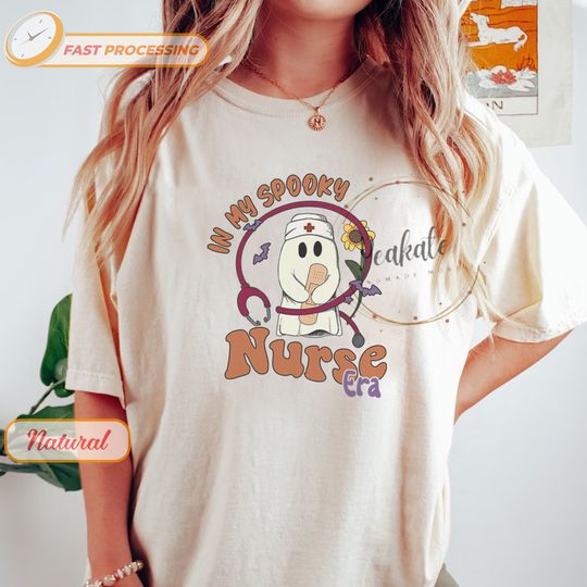 Discover Nicu Spooky Nurse Ghost Shirt - Halloween Life Shirt