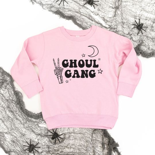Discover Ghoul Gang Kids Halloween Shirt - Pumpkin Spice Design