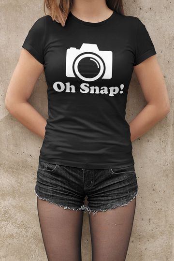 Discover Oh snap Womens T-Shirt