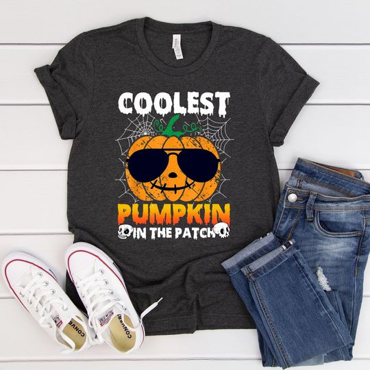 Discover Coolest Pumpkin in the Patch Halloween T-Shirts