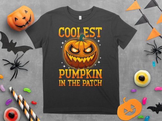 Discover Coolest Pumpkin in the Patch Cute Halloween Shirt