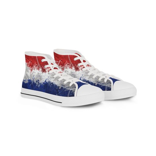 Discover Netherlands Men's High Top Sneakers
