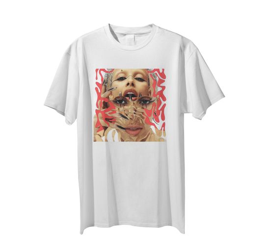 Discover Doja Cat Music Album UNISEX Tshirt Gift Trendy Lyrics Scarlett Paint The Town Red
