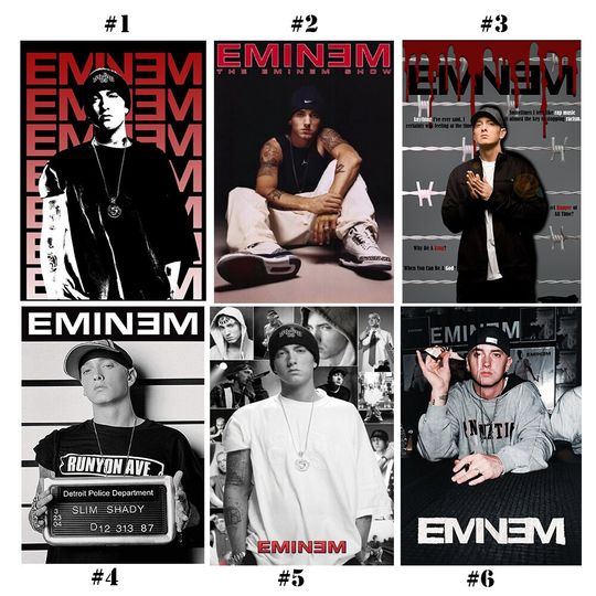 Discover Eminem Rapper Legendary Poster