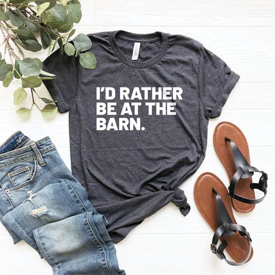 Discover Barn Life Country Girl Shirt for Horse Owners