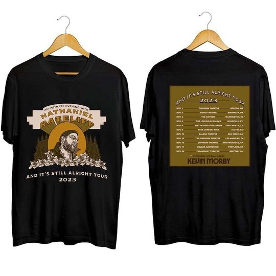 Discover Nathaniel Rateliff 2023 Tour Shirt, Nathaniel Rateliff Fan Shirt, Tour 2023 Shirt