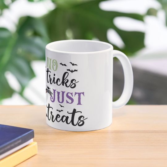 Discover Princess No Tricks Just Treats Halloween Coffee Mug