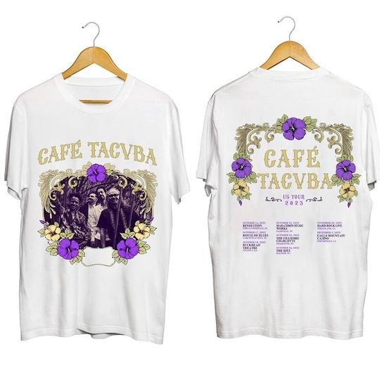 Discover Caf Tacvba US Tour 2023 Shirt, Caf Tacvba Fan Shirt, US Tour 2023 Shirt
