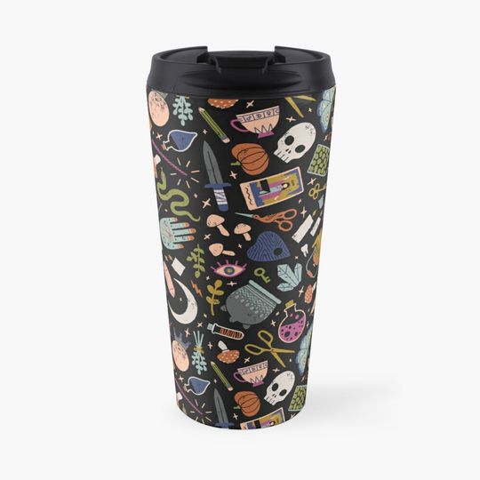 Discover Magical Objects Halloween Travel Coffee Mug