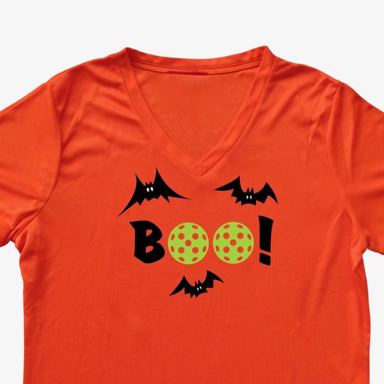 Discover Boo! Pickleball Halloween T-Shirt - Fun Performance Shirt