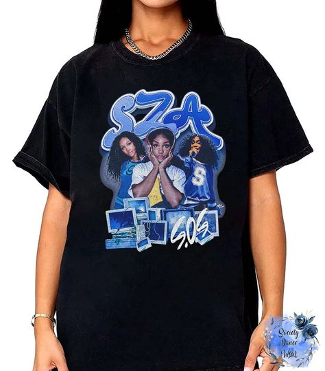 Discover Vintage SZA SOS Shirt, Vintage Sza Good Days Shirt