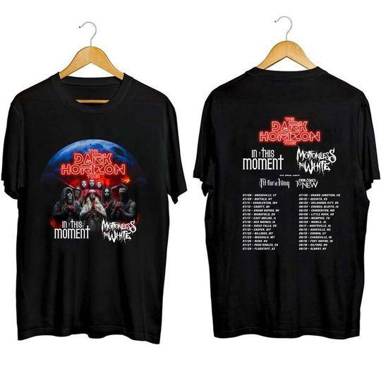 Discover The Dark Horizon Co-headline Tour With In This Moment And Motionless In White Shirt