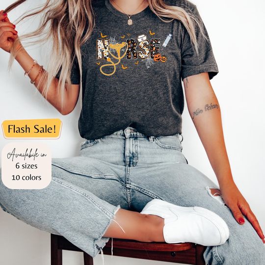 Discover Halloween Nurse Life Shirt - Spooky Style