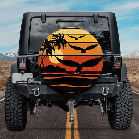 Discover Ocean and Air Spare Tire Cover