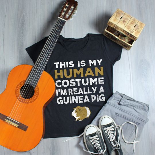 Discover Funny Halloween Guinea Pig T-Shirt