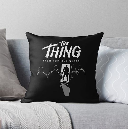 Discover The Thing Throw Pillow