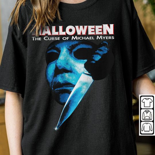 Discover 90s Michael Myers Movie Graphic Shirt Version 1