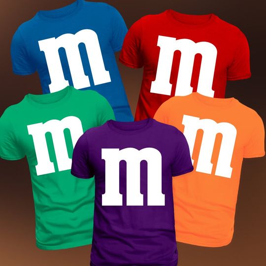Discover Group Halloween Costume, M&M TShirt, Lazy Costume