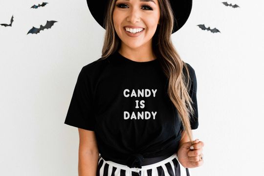 Discover Candy is Dandy Funny Halloween T-Shirt
