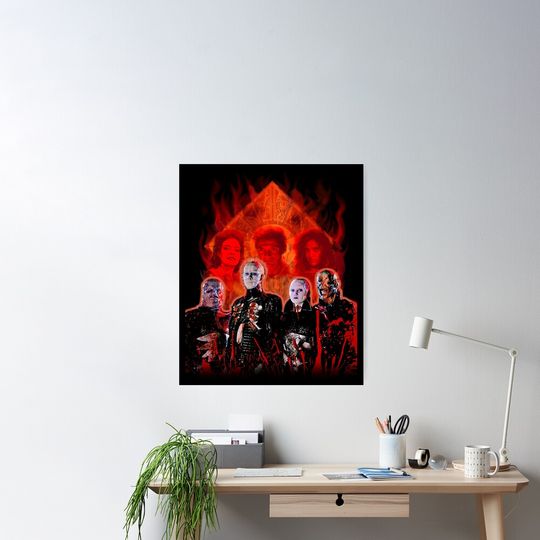 Discover Hellraiser Pinhead Horror Movie Poster
