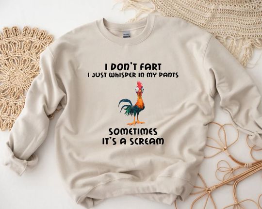 Discover I Don't Fart I Just Whisper, Funny Dad Sweatshirt, Fathers Day Gift, Sarcastic Men Quotes, Farter Father, Dad Jokes, Fartled Dad Sweater