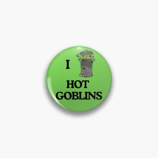 Discover I Heart Hot Goblins The Garden Sticker Pin