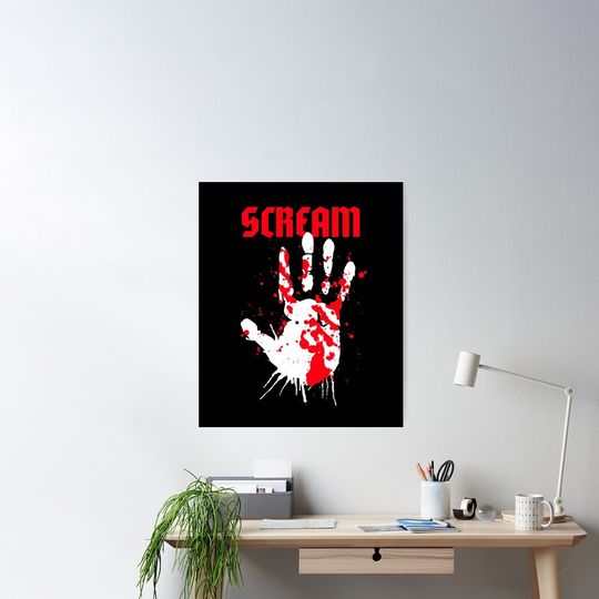 Discover Scream Horror Movie Poster