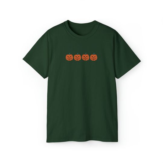 Discover Pumpkin T-Shirt for Halloween, Jack-o-Lantern Fall Crewneck Shirt, Spooky Season